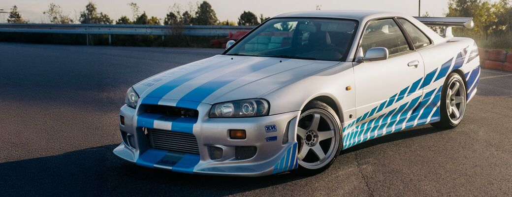 Nissan Skyline R34 2F2F z filmu Rychle a zběsile 2