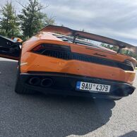 Jakub Křivák (Uherské Hradiště, 38) na Jízdě v Lamborghini na Moravě